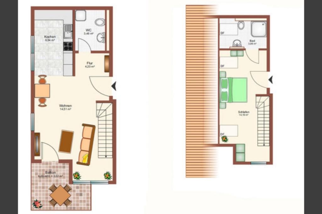 Ferienwohnung Moderne Brise Шарбойтц Екстериор снимка
